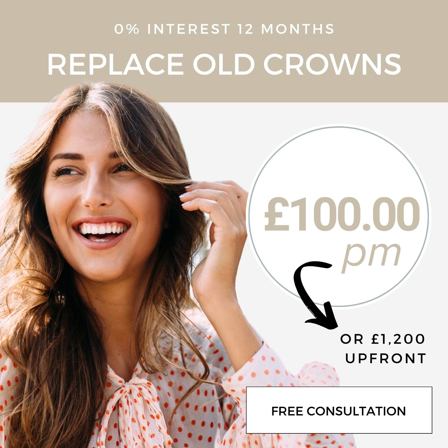 dental crown price image